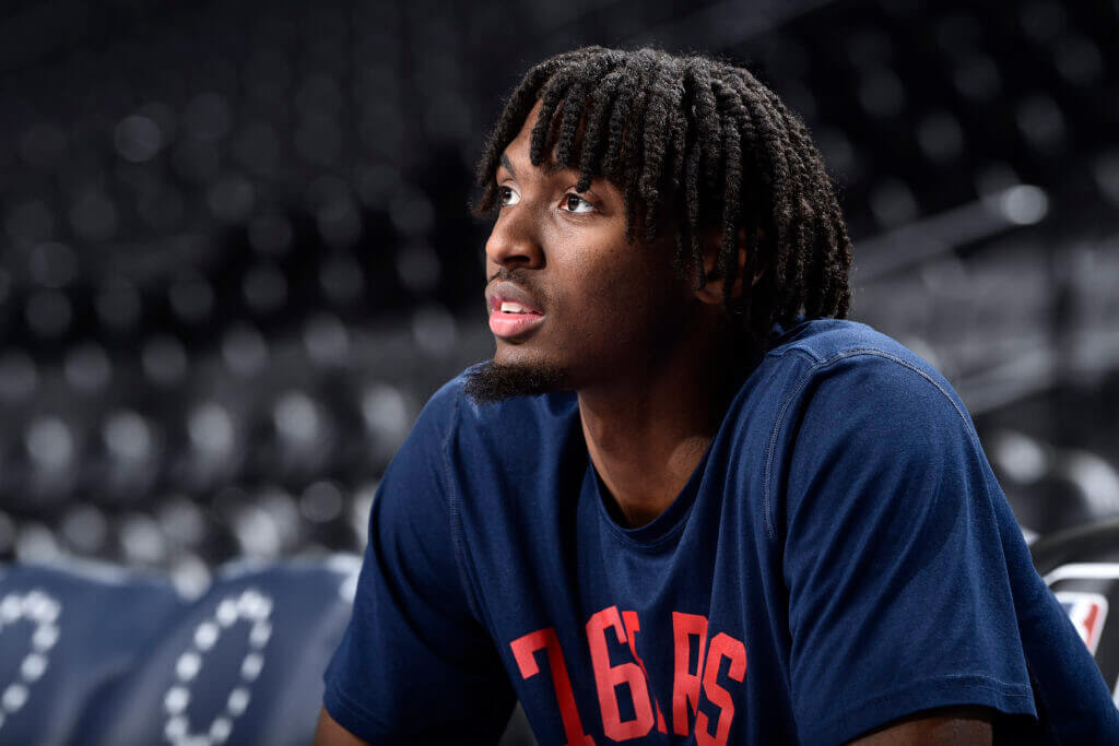 Tyrese Maxey for New Balance Best Brand Ambassadors 2023 Celebrity