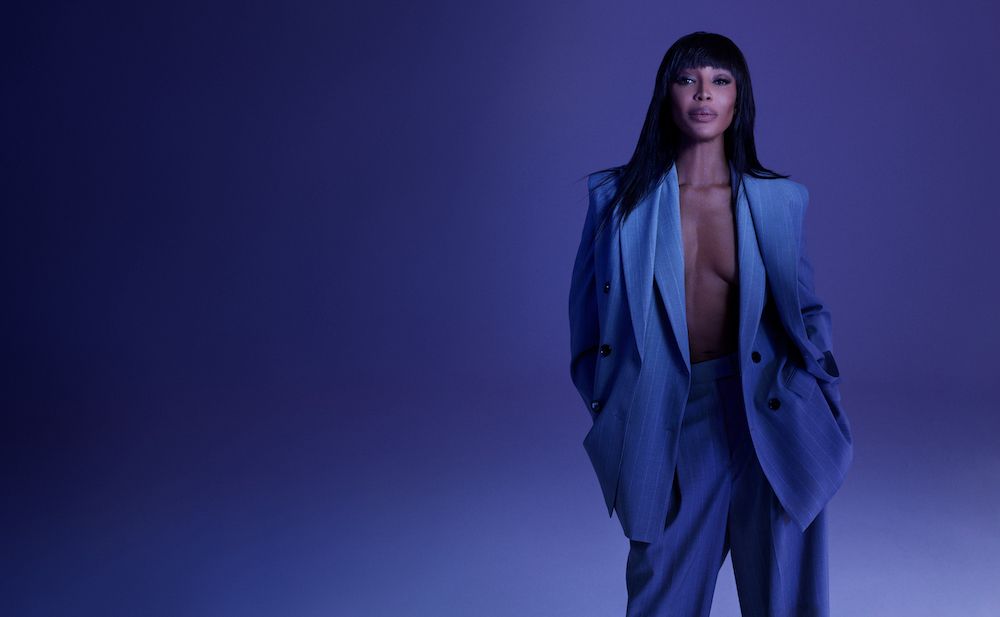 Naomi Campbell for Boss fashion campaign